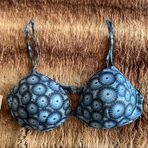 La Perla Sea Anemone Blue Bikini Top